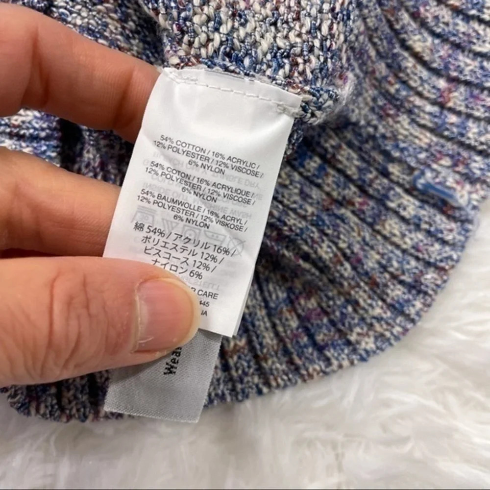 New J Crew Marled Flare Sleeve Sweater XS H8986 - Picture 6 of 9